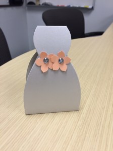 Dress Box with Flowers